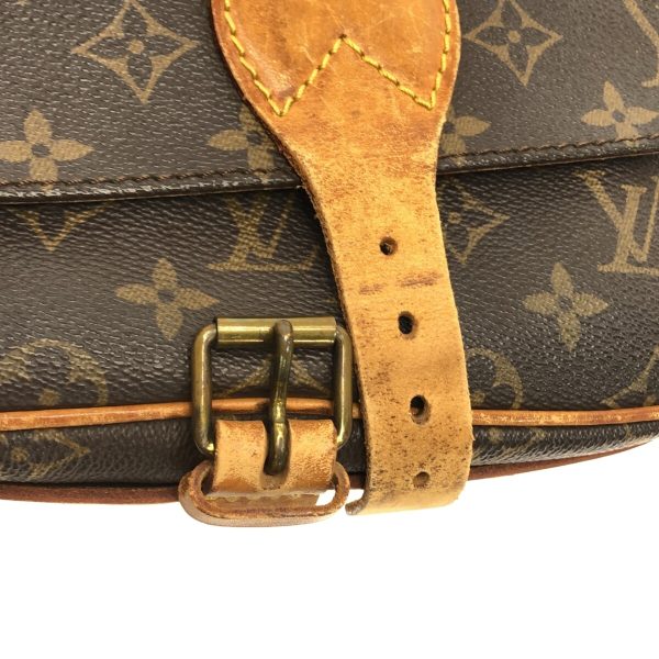 37324389 11 Louis Vuitton Cartesier Canvas Monogram Shoulder Bag Brown