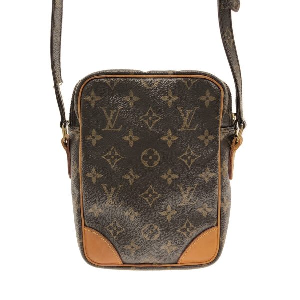 37324434 3 Louis Vuitton Amazon Canvas Monogram Shoulder Bag Brown