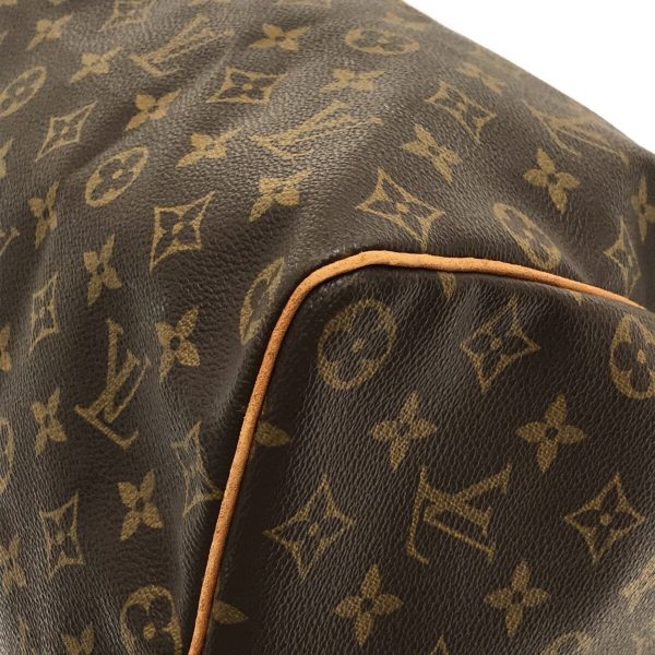 37324440 5 Louis Vuitton Speedy Canvas Monogram Handbag Brown