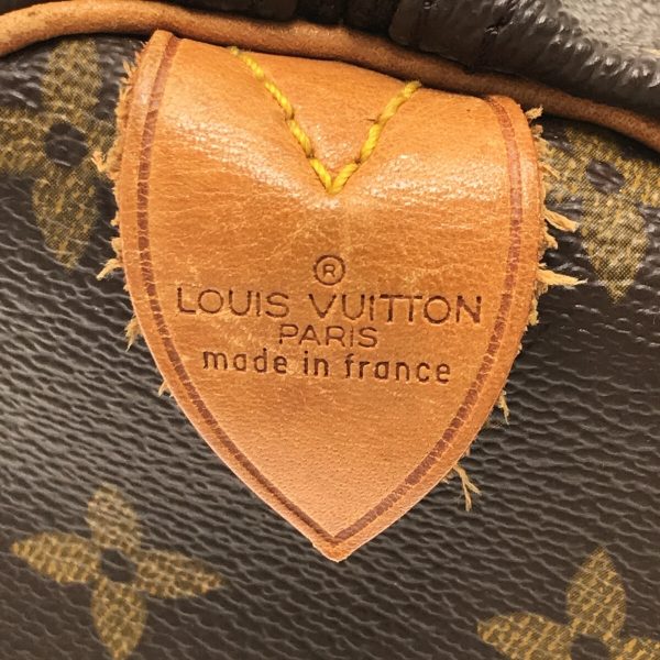 37324440 7 Louis Vuitton Speedy Canvas Monogram Handbag Brown