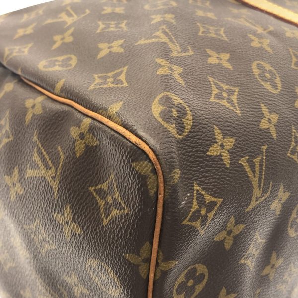 37324454 5 Louis Vuitton Keepall Canvas Monogram Boston Bag Brown