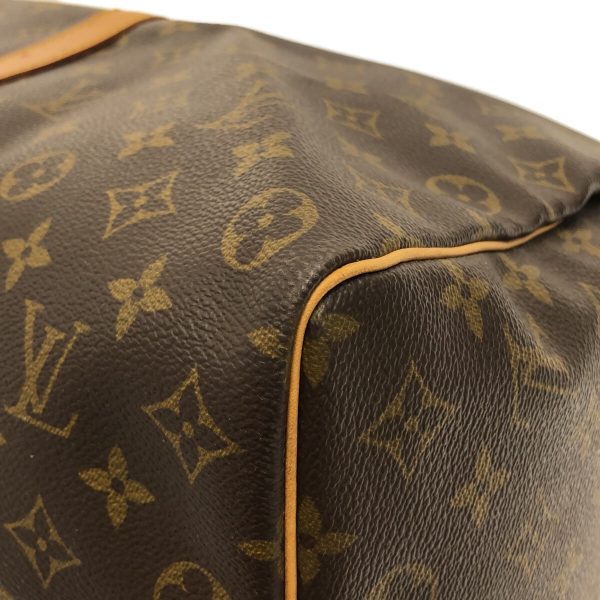 37324596 5 Louis Vuitton Keepall Canvas Monogram Boston Bag Brown