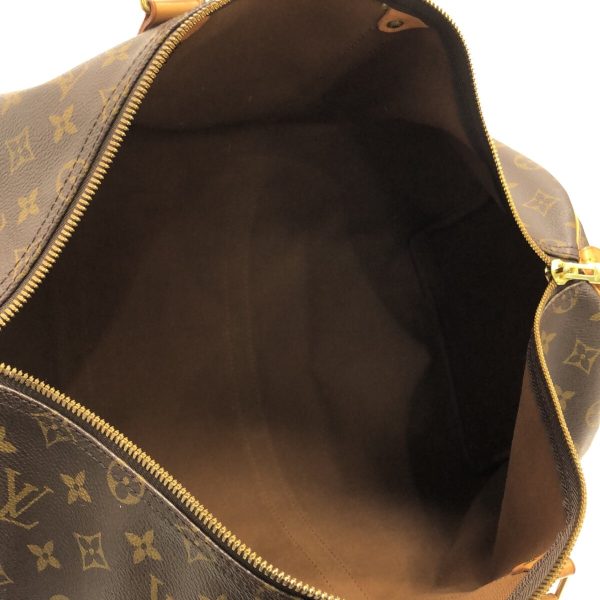 37324596 6 Louis Vuitton Keepall Canvas Monogram Boston Bag Brown