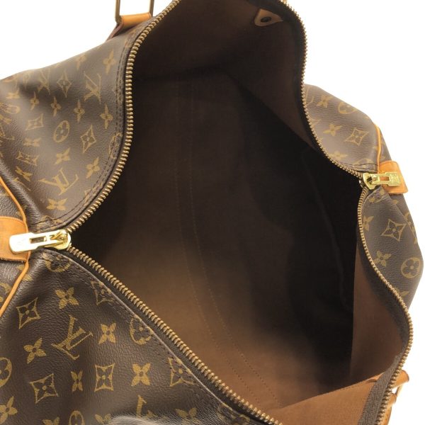 37324621 6 Louis Vuitton Keepall Canvas Monogram Boston Bag Brown