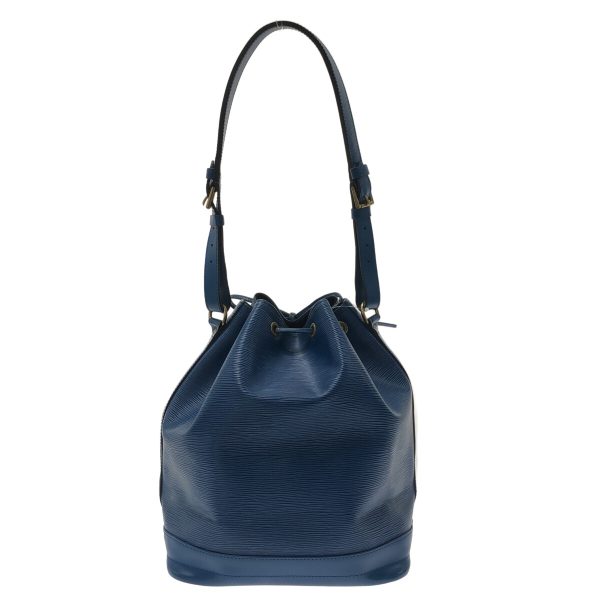 37325735 3 Louis Vuitton Noe Leather Shoulder Bag Toledo Blue