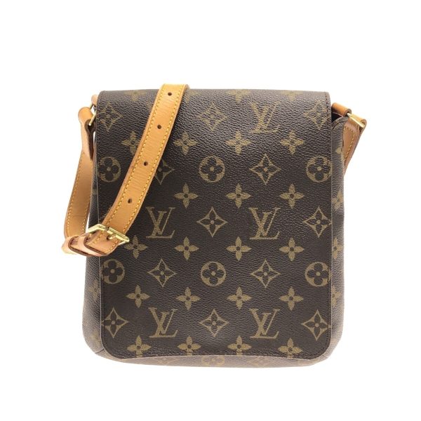 37325975 1 Louis Vuitton Musette Salsa Canvas Monogram Shoulder Bag Brown