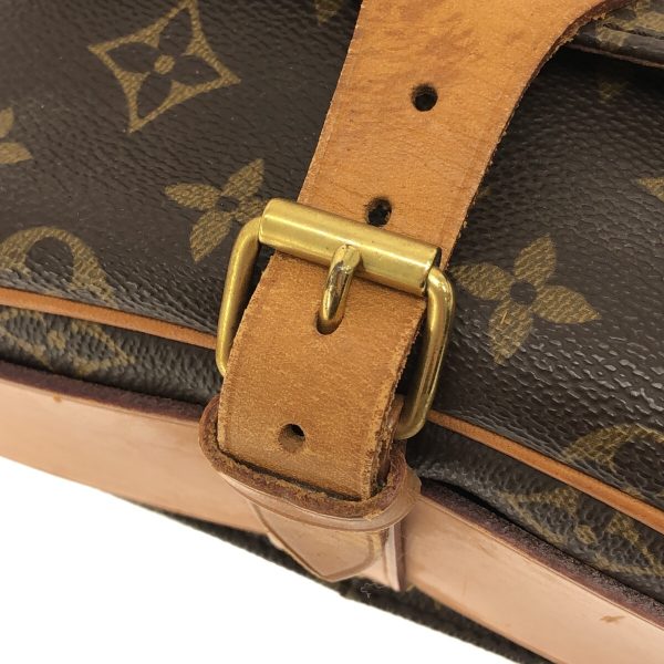 37326166 11 Louis Vuitton Cartesier Canvas Monogram Shoulder Bag Brown