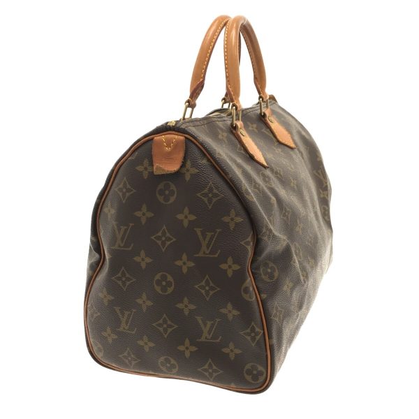 37326249 2 Louis Vuitton Speedy Canvas Monogram Handbag Brown