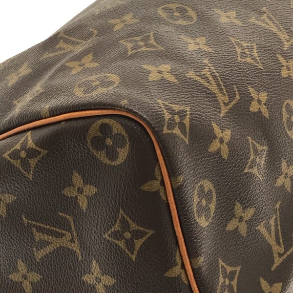 37326249 5 Louis Vuitton Speedy Canvas Monogram Handbag Brown