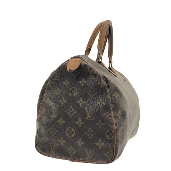 37327427 2 Louis Vuitton Speedy Canvas Monogram Handbag Brown