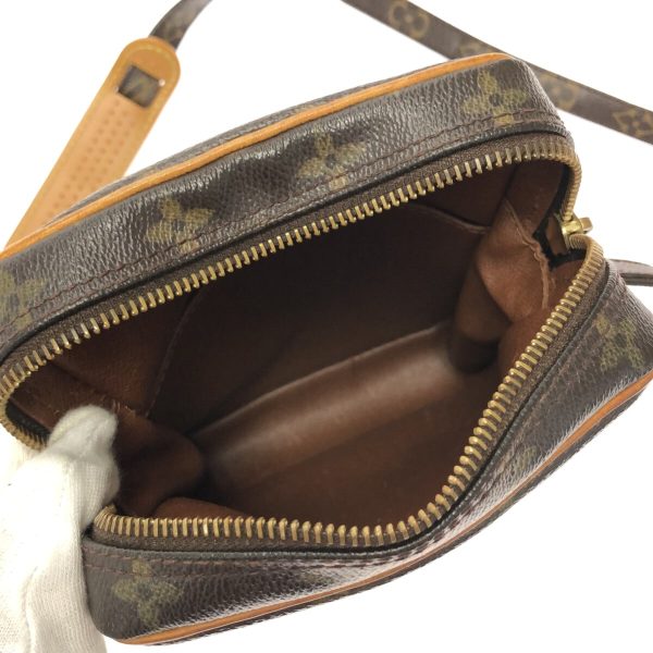 37327973 6 Louis Vuitton Danube Canvas Monogram Shoulder Bag Brown