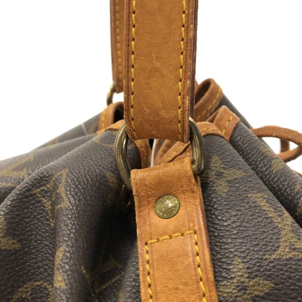 37328079 10 Louis Vuitton Noe Canvas Monogram Shoulder Bag Brown