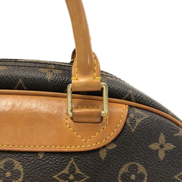 37328081 10 Louis Vuitton Trouville Canvas Monogram Handbag Brown