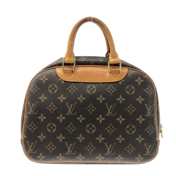 37328081 3 Louis Vuitton Trouville Canvas Monogram Handbag Brown