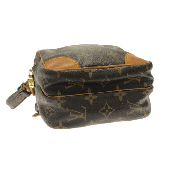 37328114 4 Louis Vuitton Amazon Canvas Monogram Shoulder Bag Brown