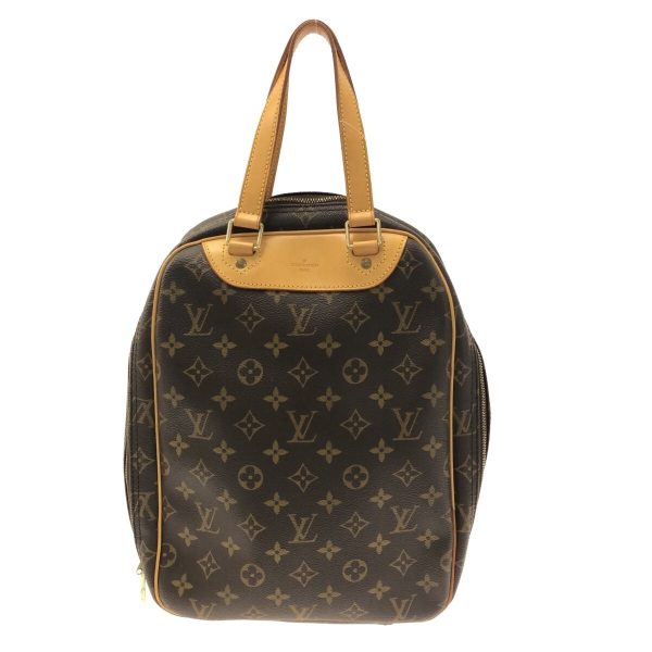 37328279 1 Louis Vuitton Excursion Canvas Monogram Handbag Brown