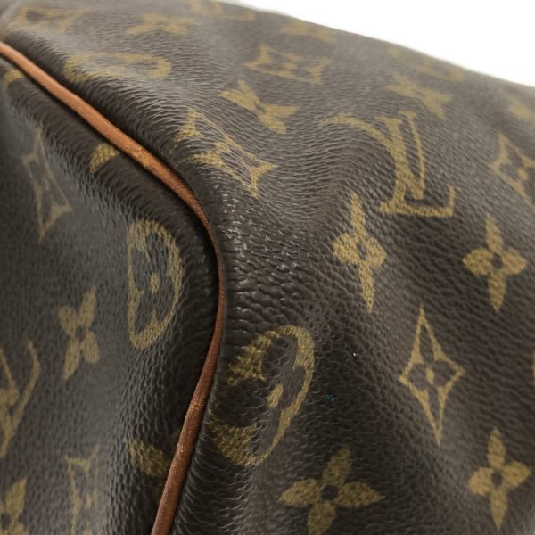 37328297 5 Louis Vuitton Speedy Canvas Monogram Handbag Brown