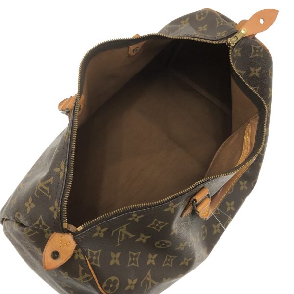 37328297 6 Louis Vuitton Speedy Canvas Monogram Handbag Brown