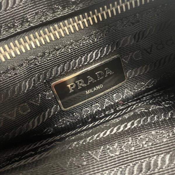 37338115 8 Prada Shoulder Bag Nylon Black