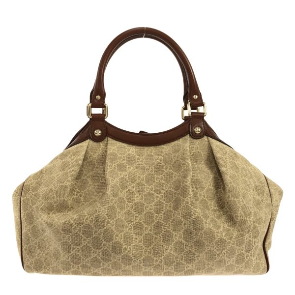 37341031 3 Gucci GG Sookie Handbag Beige Dark Brown Canvas