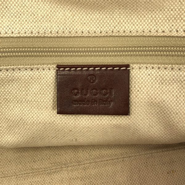 37341031 7 Gucci GG Sookie Handbag Beige Dark Brown Canvas