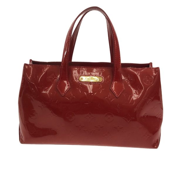 37341246 1 Louis Vuitton Wilshire Patent Leather Tote Bag Pomme dAmour