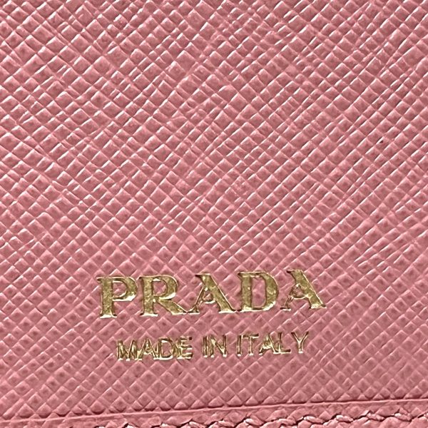 37347630 5 Prada Bifold Wallet Saffiano Leather Pink