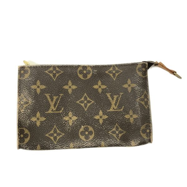 37350245 12 Louis Vuitton Petit Baguette Monogram Canvas Shoulder Bag Brown