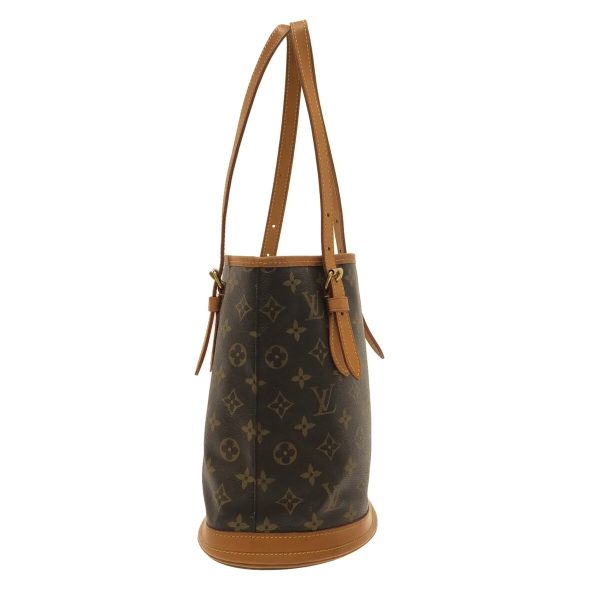 37350245 2 Louis Vuitton Petit Baguette Monogram Canvas Shoulder Bag Brown