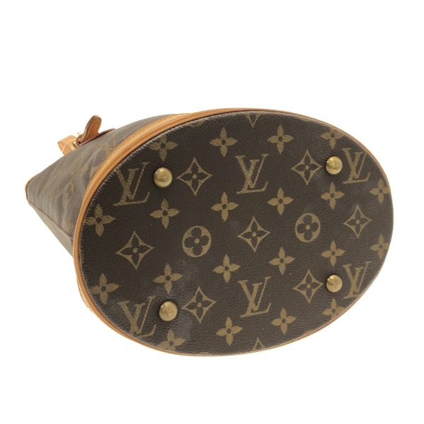 37350245 4 Louis Vuitton Petit Baguette Monogram Canvas Shoulder Bag Brown