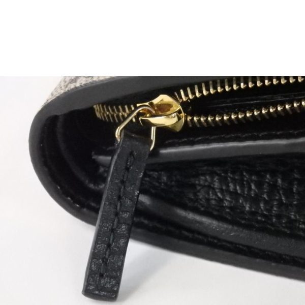 37357 8 Gucci GG Marmont Medium Wallet Black