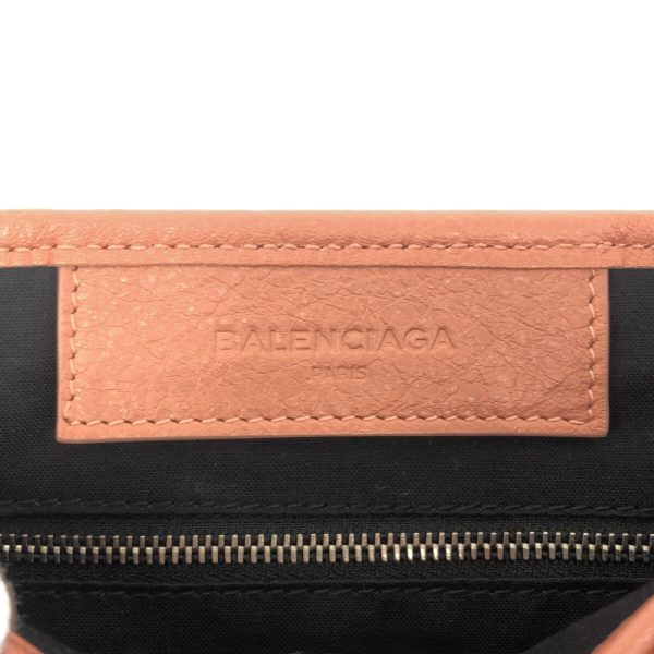 37357018 7 Balenciaga Navy Hippo S Leather Tote Bag Pink