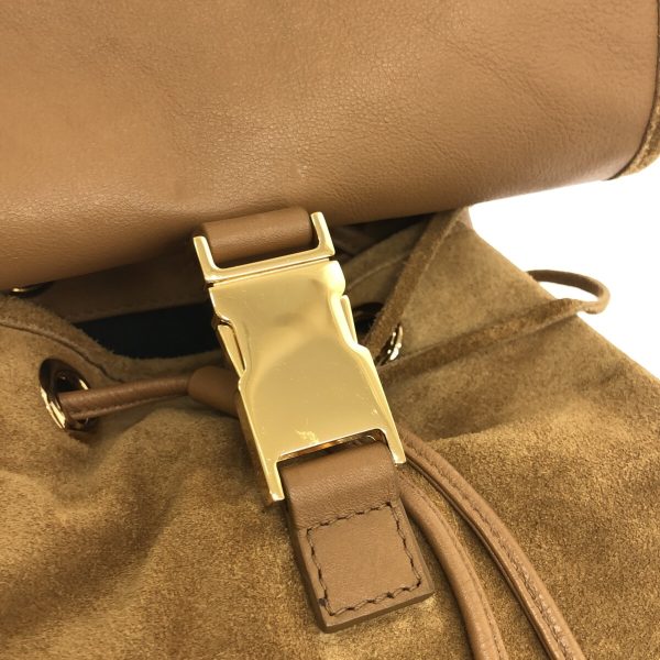 37357019 10 Balenciaga Classic Traveler XS Suede Leather Rucksack Beige