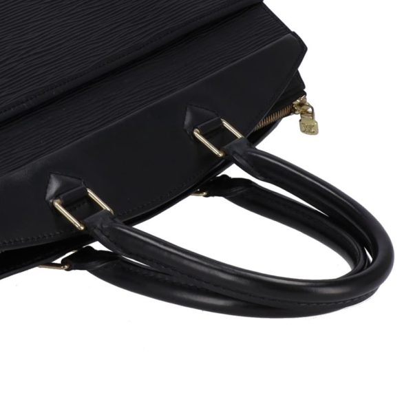 37383 4 Louis Vuitton Riviera Epi Handbag Noir Black