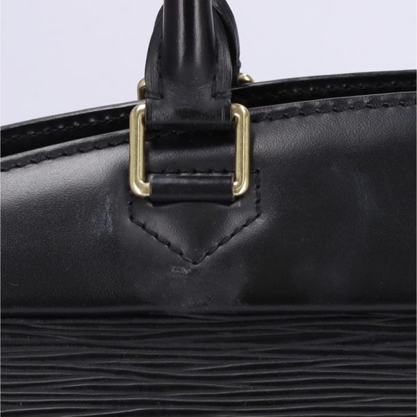 37383 6 Louis Vuitton Riviera Epi Handbag Noir Black