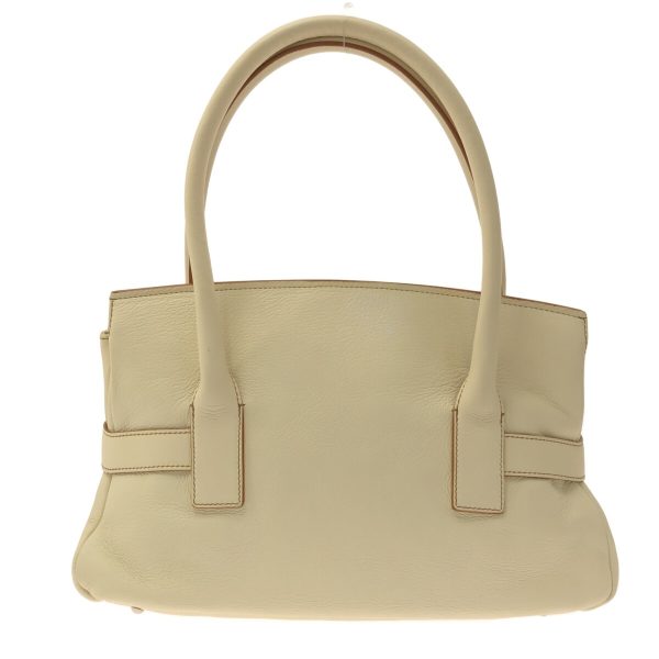 37385133 3 Salvatore Ferragamo Leather Handbag Ivory