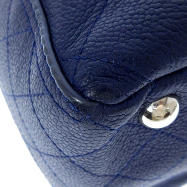 37390341 5 Chanel Wild Stitch Tote Bag Caviar Navy