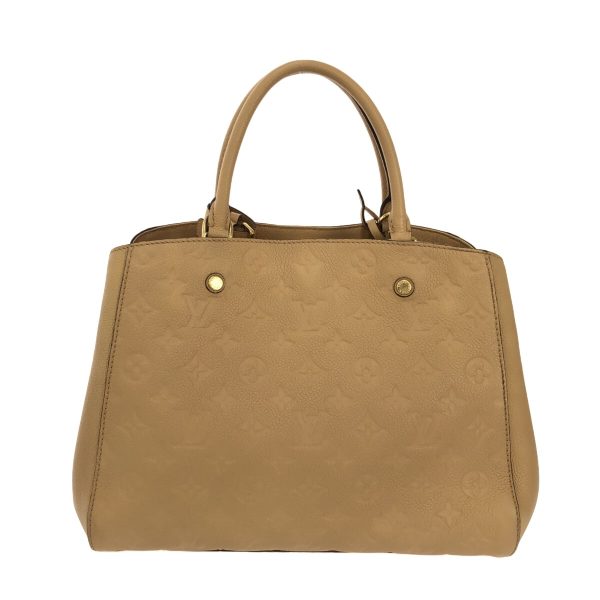 37391683 3 Louis Vuitton Montaigne Monogram Empreinte Handbag Dune