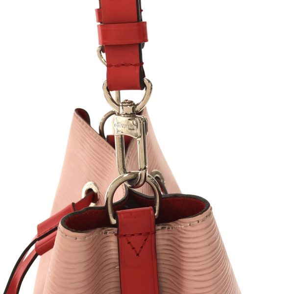 37391687 10 Louis Vuitton Neo Noe Epi Leather Shoulder Bag Rose Ballerine