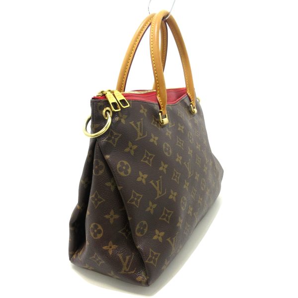 37392889 2 Louis Vuitton Pallas Monogram Canvas Handbag Brown