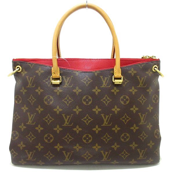 37392889 3 Louis Vuitton Pallas Monogram Canvas Handbag Brown