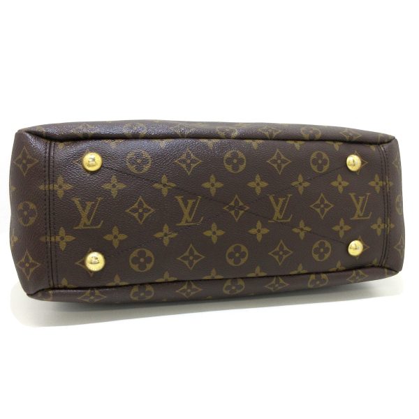 37392889 4 Louis Vuitton Pallas Monogram Canvas Handbag Brown