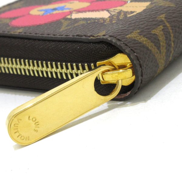 37392898 6 Louis Vuitton Zippy Wallet Vivienne Monogram Canvas Long Wallet Rose Valerine