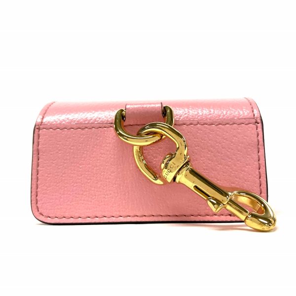 37393281 2 Gucci Double G Accessory Case Pink Leather