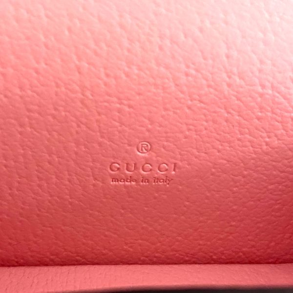 37393281 5 Gucci Double G Accessory Case Pink Leather