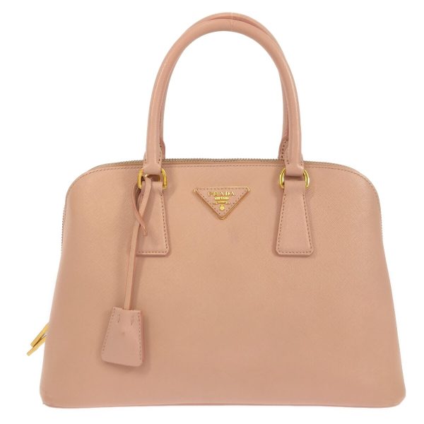 37393430 1 Prada Promenade Handbag Saffiano Leather Pink