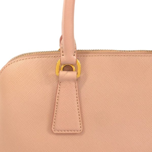 37393430 9 Prada Promenade Handbag Saffiano Leather Pink