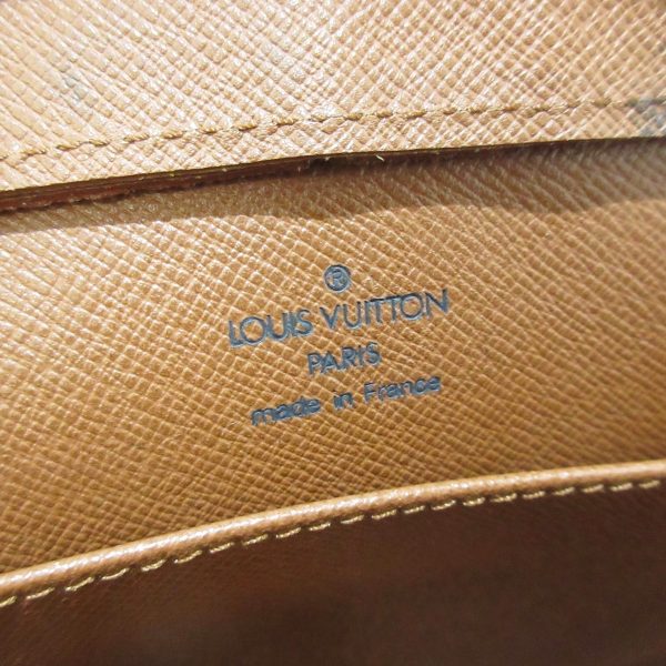 37394607 6 Louis Vuitton Orsay Monogram Canvas Clutch Bag Brown