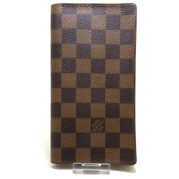 37394643 1 Louis Vuitton Porte Cult Credit Damier Canvas Yen Billfold Ebene