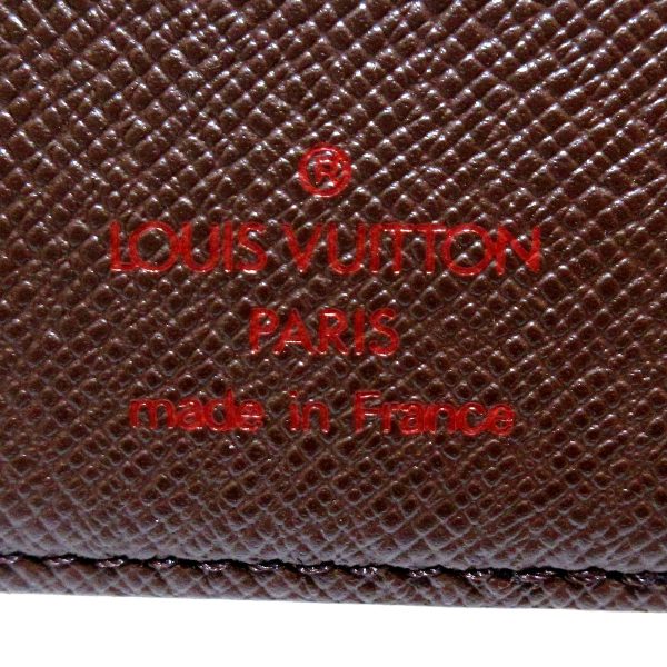 37394643 5 Louis Vuitton Porte Cult Credit Damier Canvas Yen Billfold Ebene